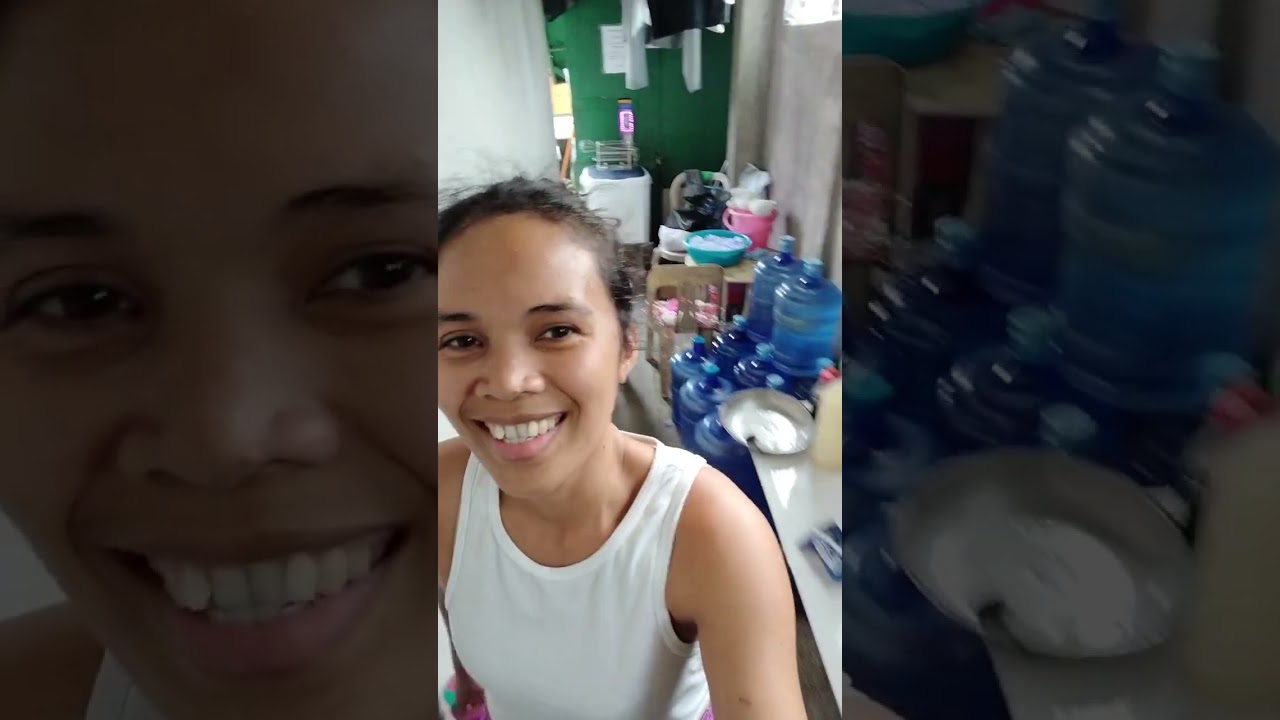 Kahirap ng tubig sa amin ngayun, kailangan pang katihan 