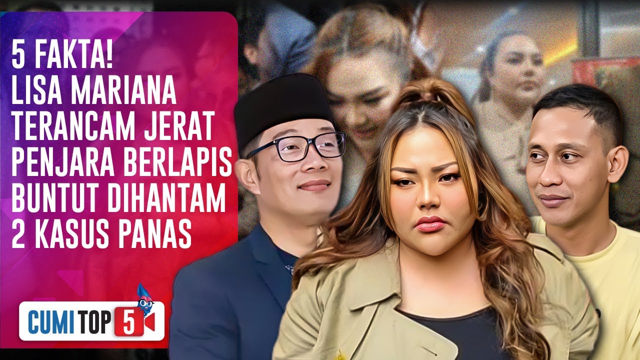 Lisa Mariana Jadi Tersangka Ganda! Ridwan Kamil & Revalino Kompak Beri Sindiran Menohok | CUMI TOP V