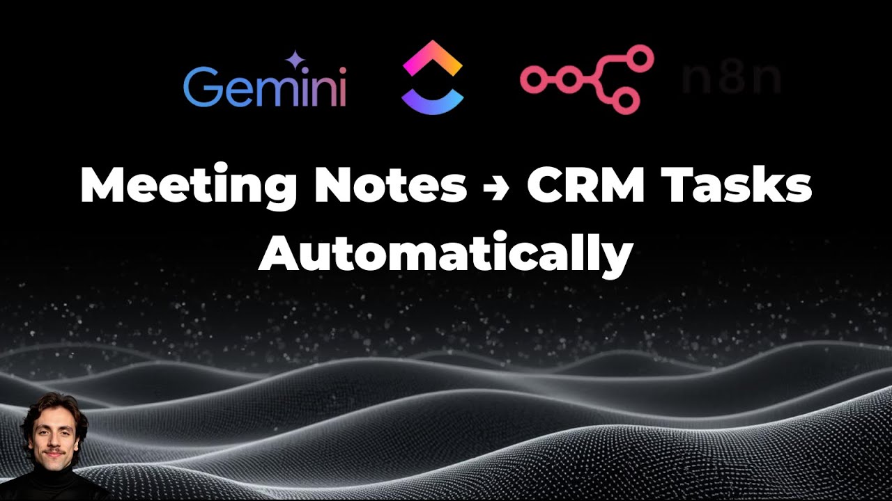 How I Generate CRM Tasks From Meetings Automatically with n8n (Build + Free Template)