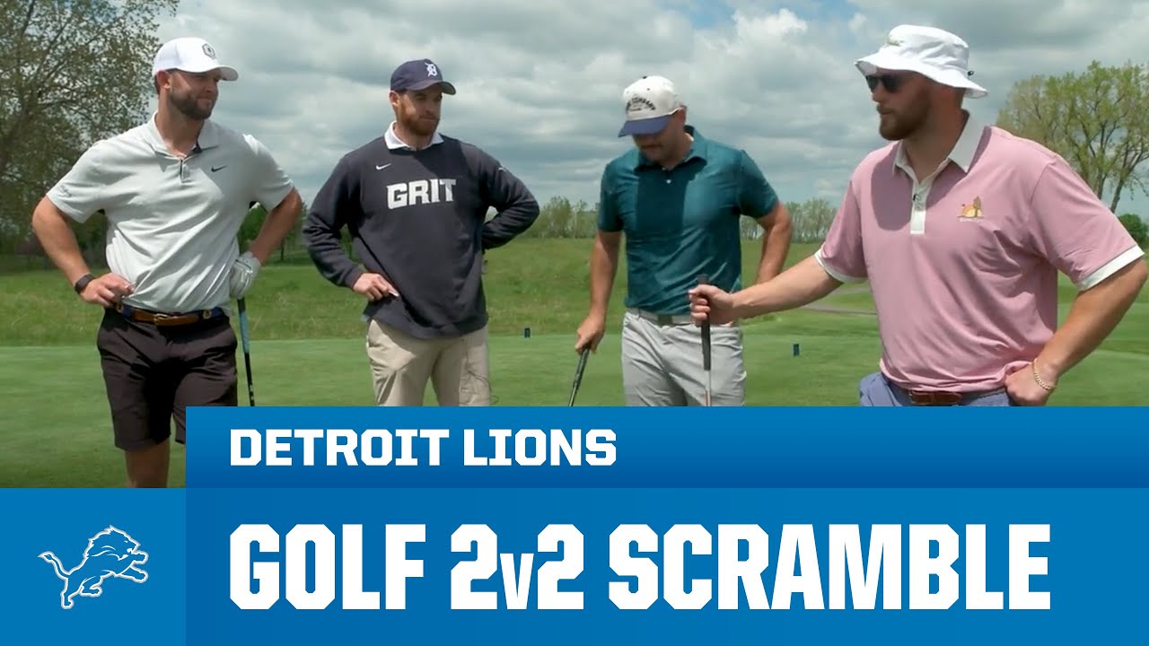 TPC Michigan Golf 2v2 scramble  | Detroit Lions
