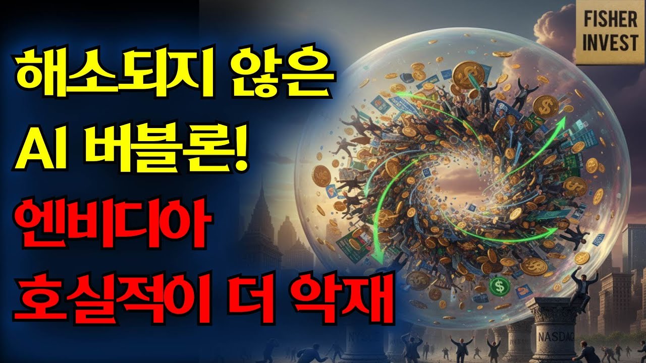 해소되지 않은 AI 버블론! 엔비디아 호실적이 더 악재