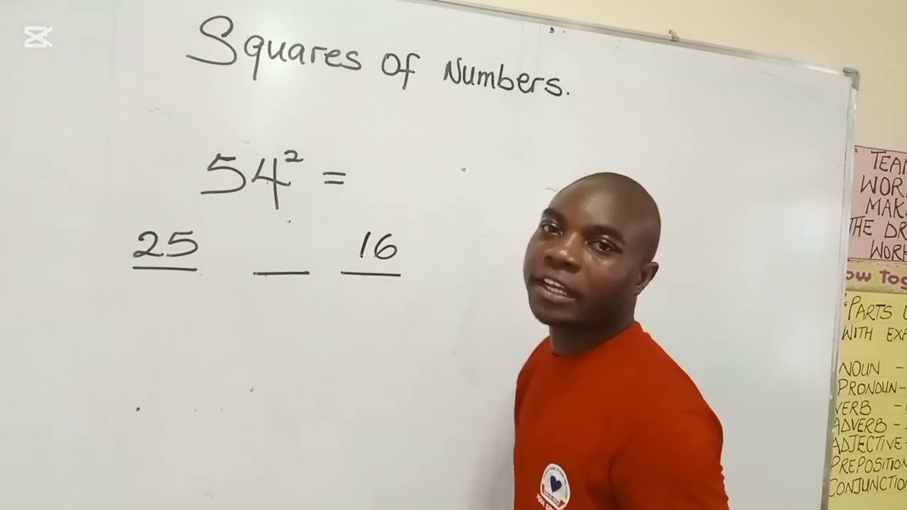 HOW TO CALCULATE SQUARES WITHOUT A CALCULATOR. #mathstricks #education #easymathstricks