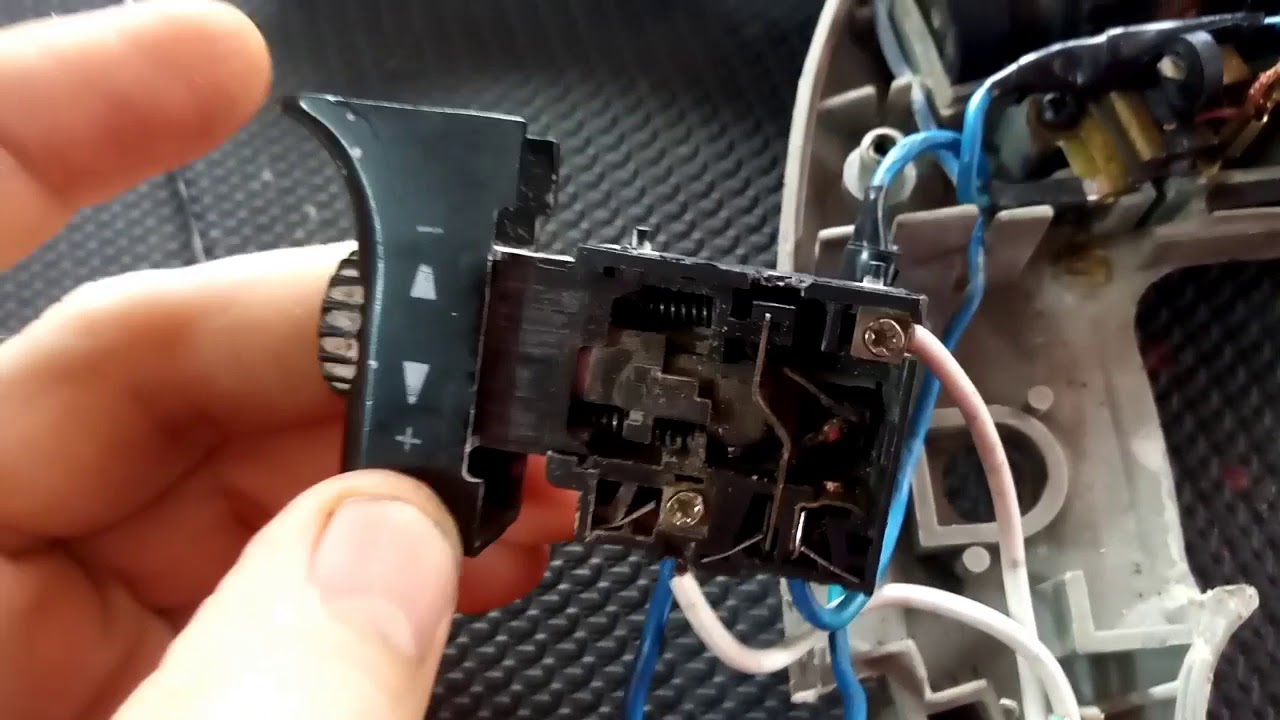 Parte interna de un interruptor