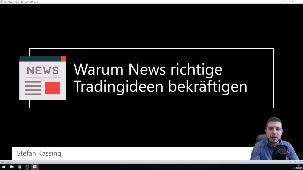 News bekr&auml;ftigen richtige Tradingideen