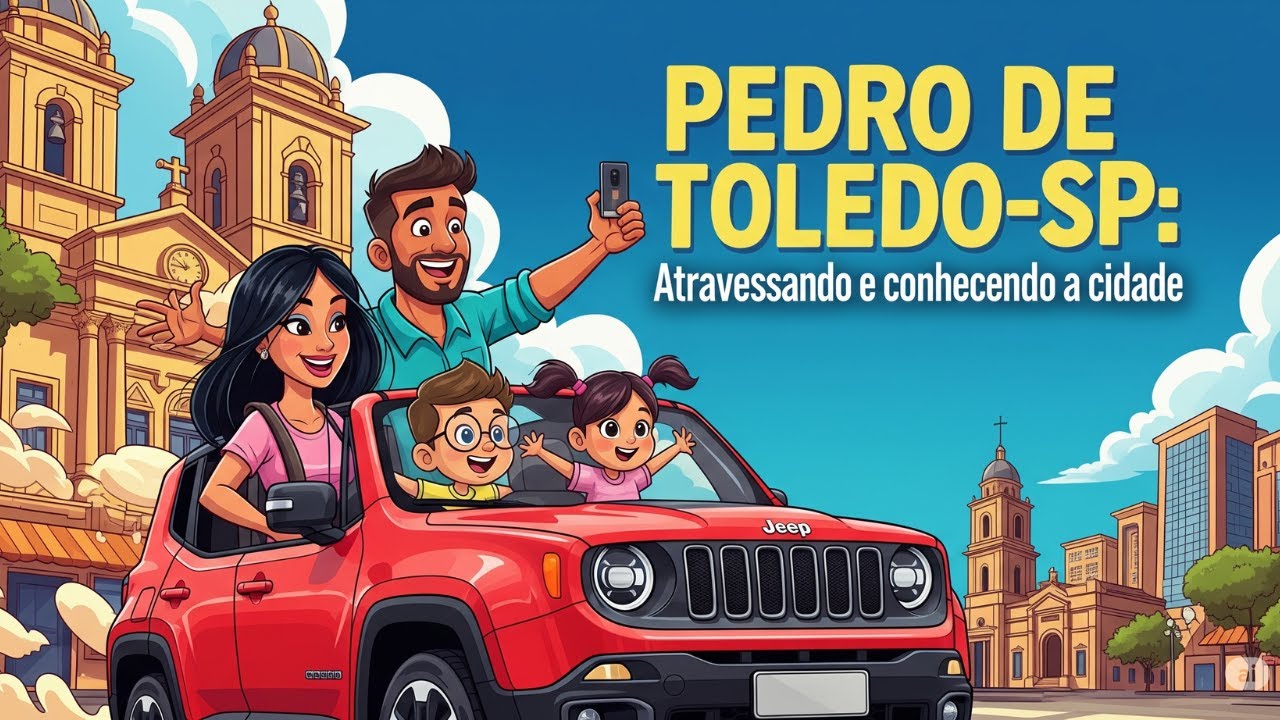 PEDRO DE TOLEDO-SP: Atravessando e conhecendo a cidade