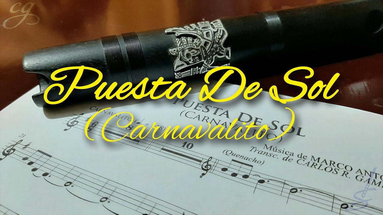 PUESTA DE SOL - Tutorial para quena #22