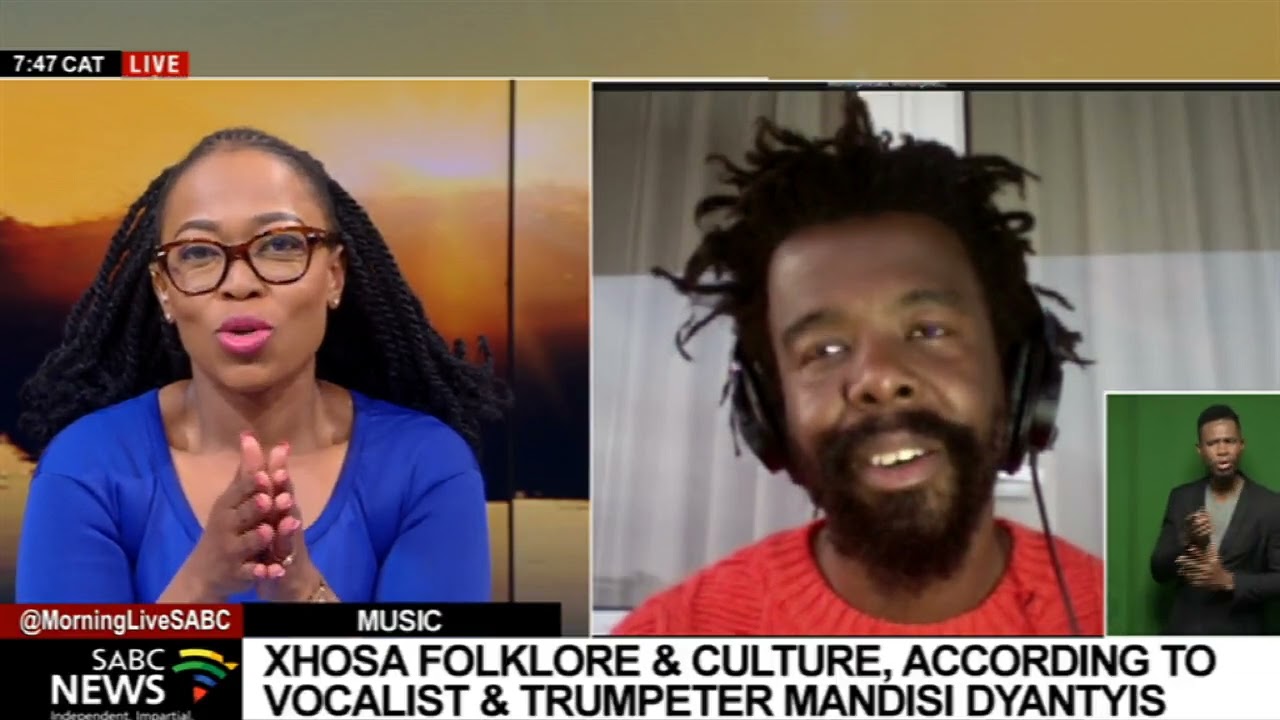 Xhosa folklore and culture according to trumpeter and vocalist Mandisi Dyantyis