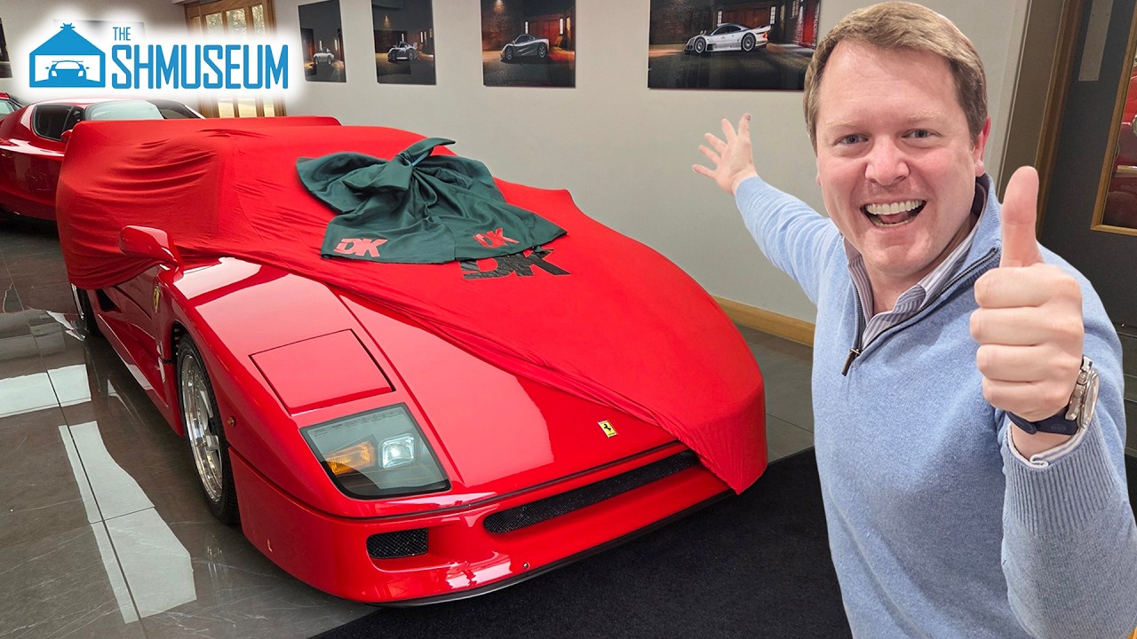 F40 DELIVERY DAY! Handover of This Dream Ferrari