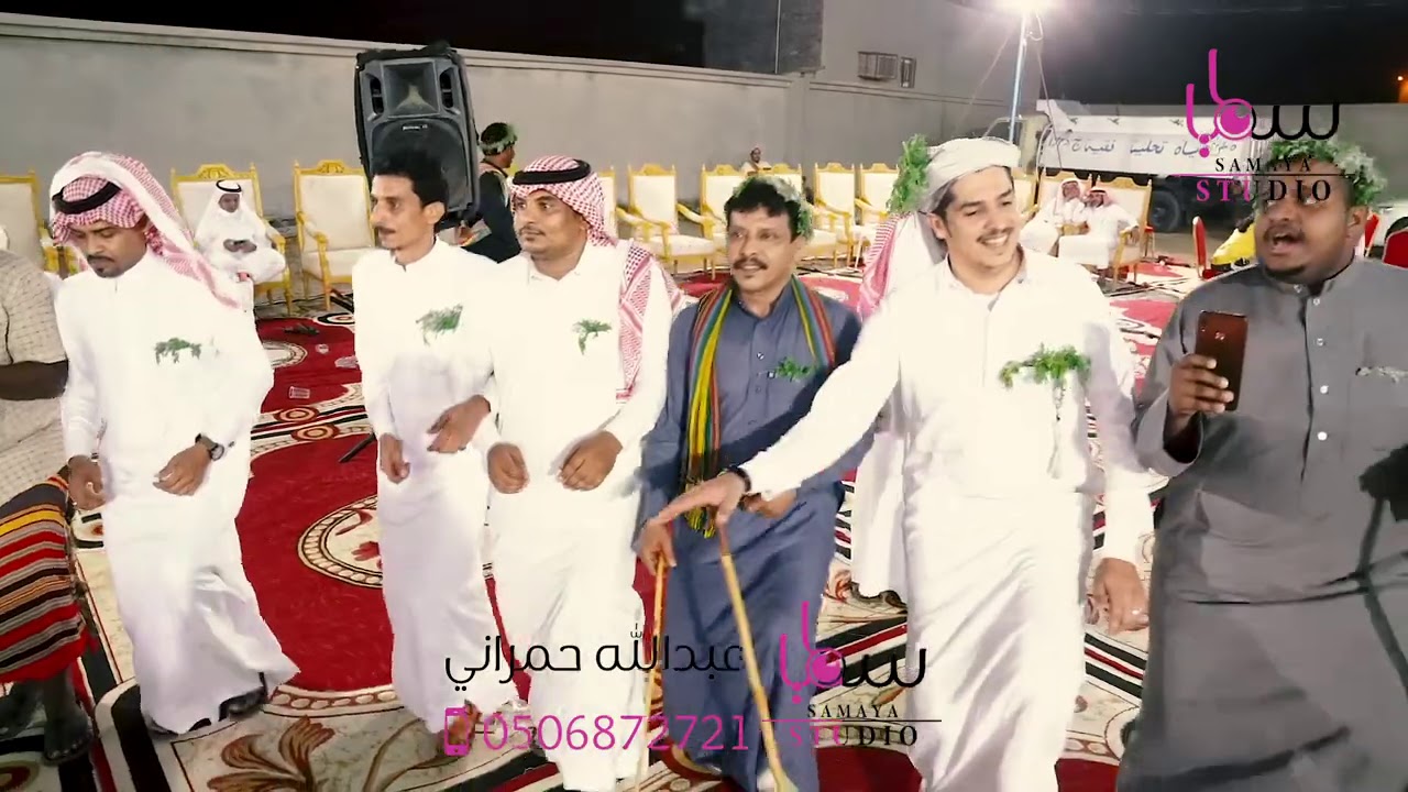 خطوة - شاعر قبيلة عتود - إبراهيم حسن العتودي | زواج جبلي ابو جميلة