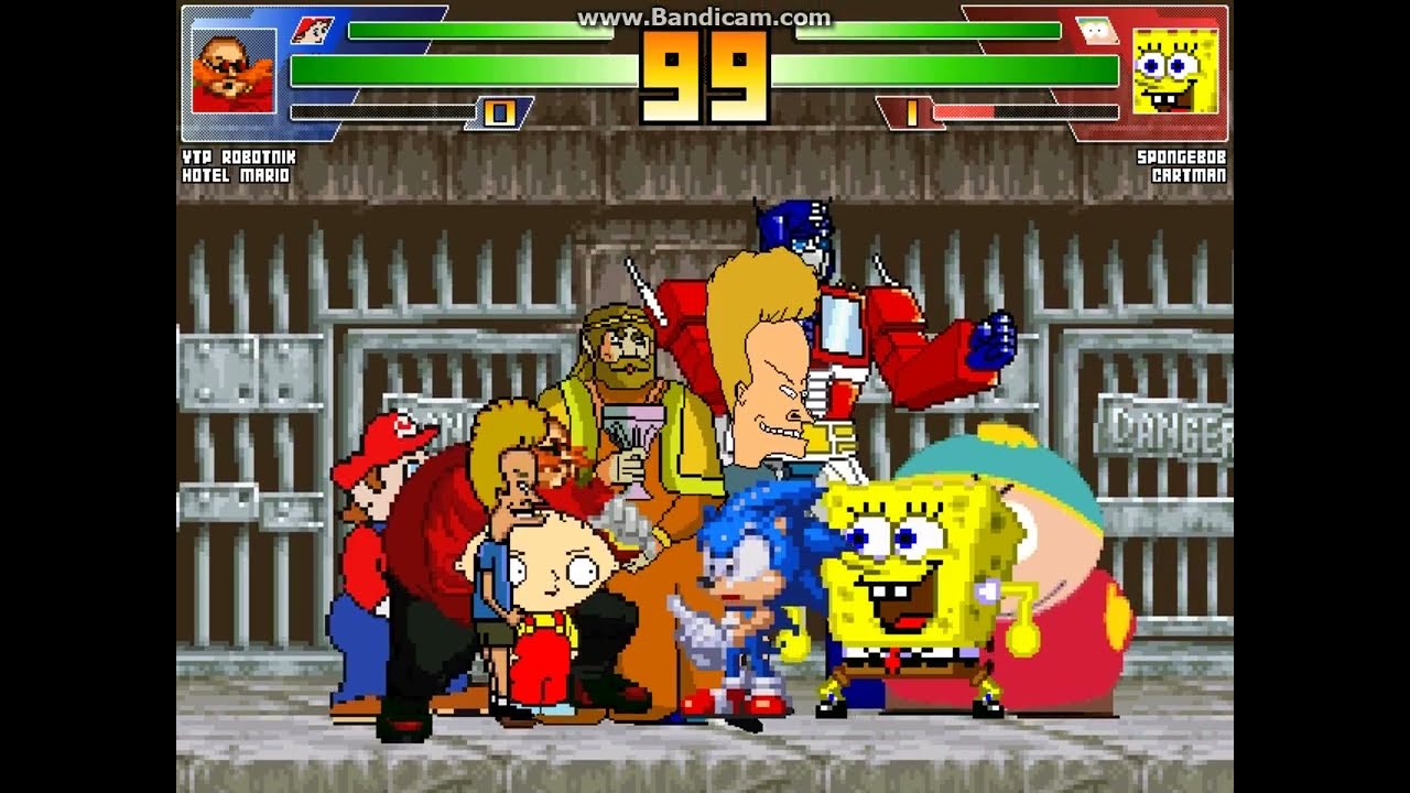 MUGEN battle #7439: YouTube Poop vs Paramount #2