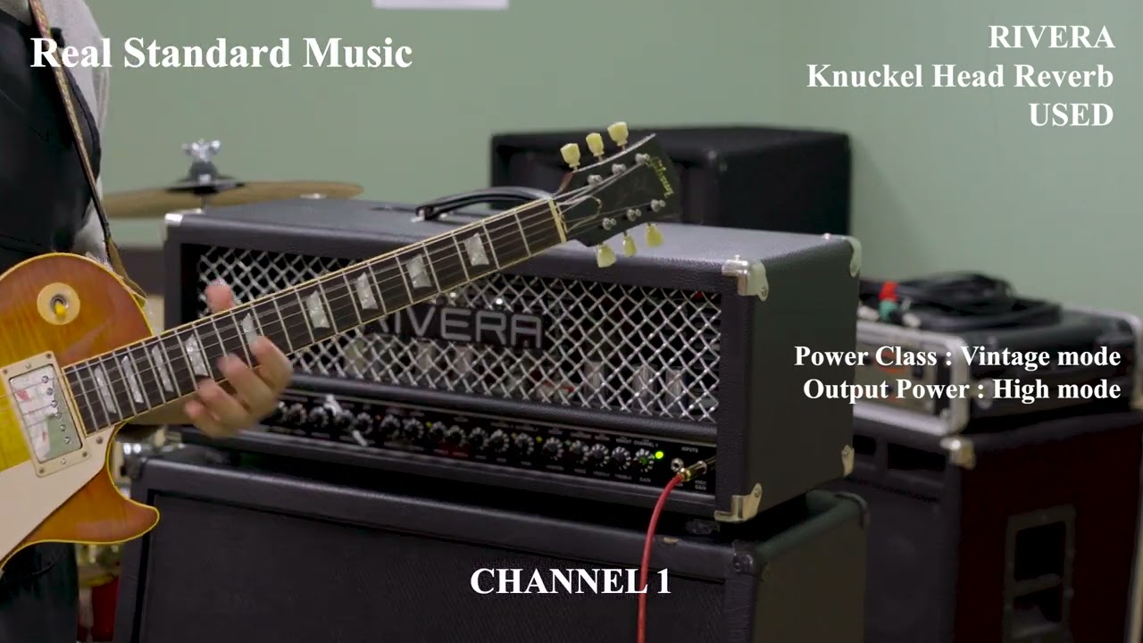 RIVERA Knuckelhead Reverb KR-100 6L6 USED
