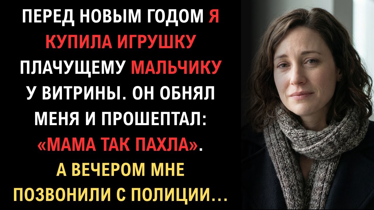 Я КУПИЛА ЕМУ МЕДВЕДЯ. ОН ПРОШЕПТАЛ: «ТАК ПАХЛА МАМА». А ВЕЧЕРОМ ПОЗВОНИЛИ ИЗ ПОЛИЦИИ...