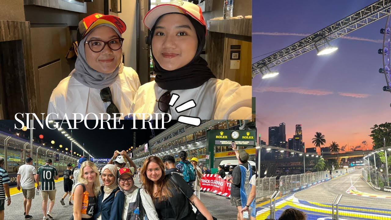 singapore trip : sightseeing, f1 singapore grand prix, met f1 drivers, etc