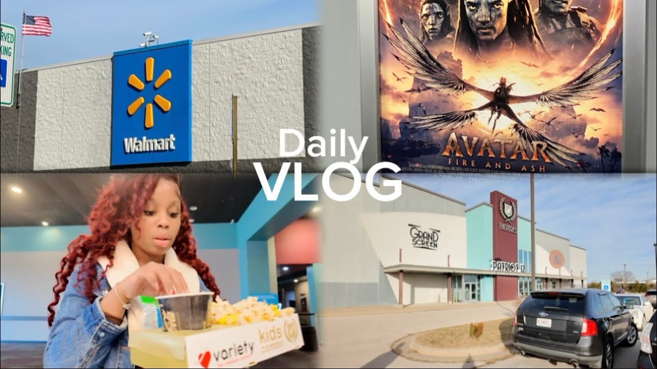 VLOG: Spend the day with me… (making surprise stockings) Walmart + movies 