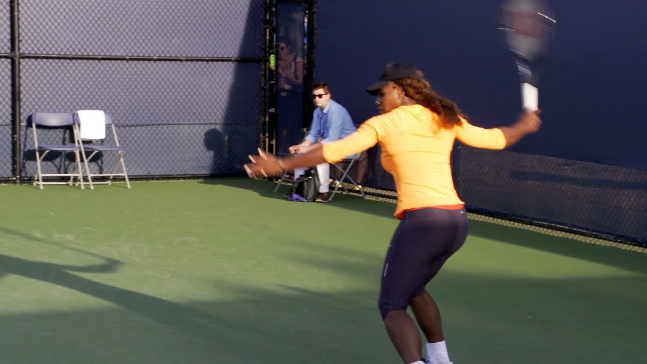 Serena Williams Ultimate Slow Motion Compilation - Forehand - Backhand - Serve - 2013 Cincinnati O