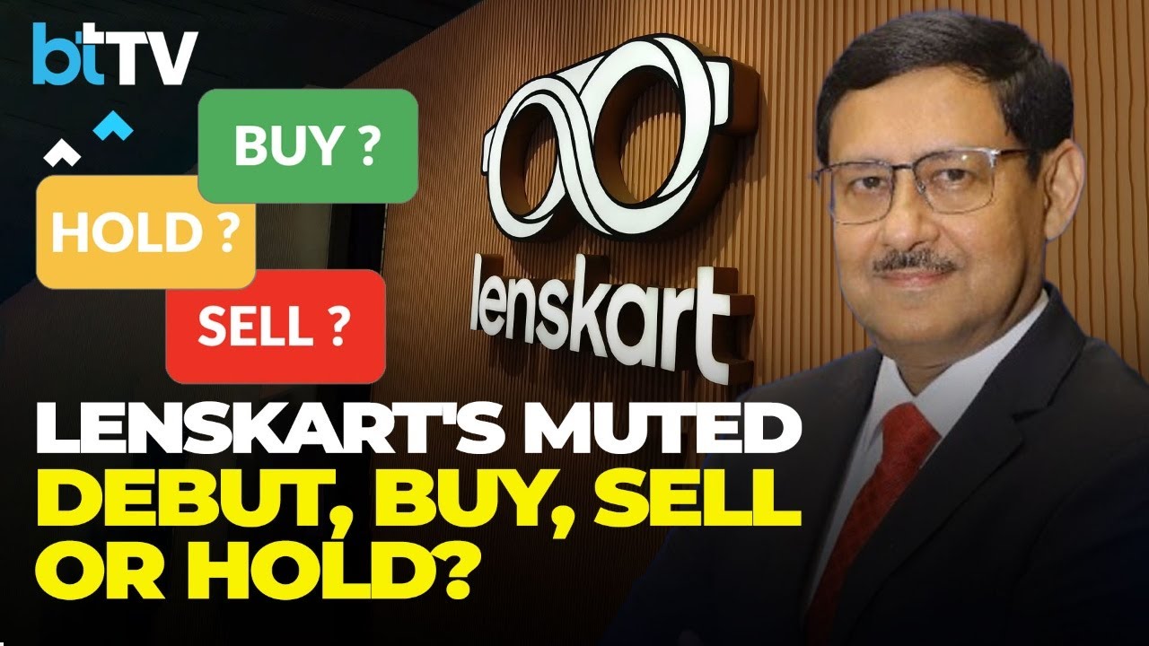 Lenskart Makes Muted Debut On D-Street | Is It A Good Time To Buy, Sell, Or Hold?