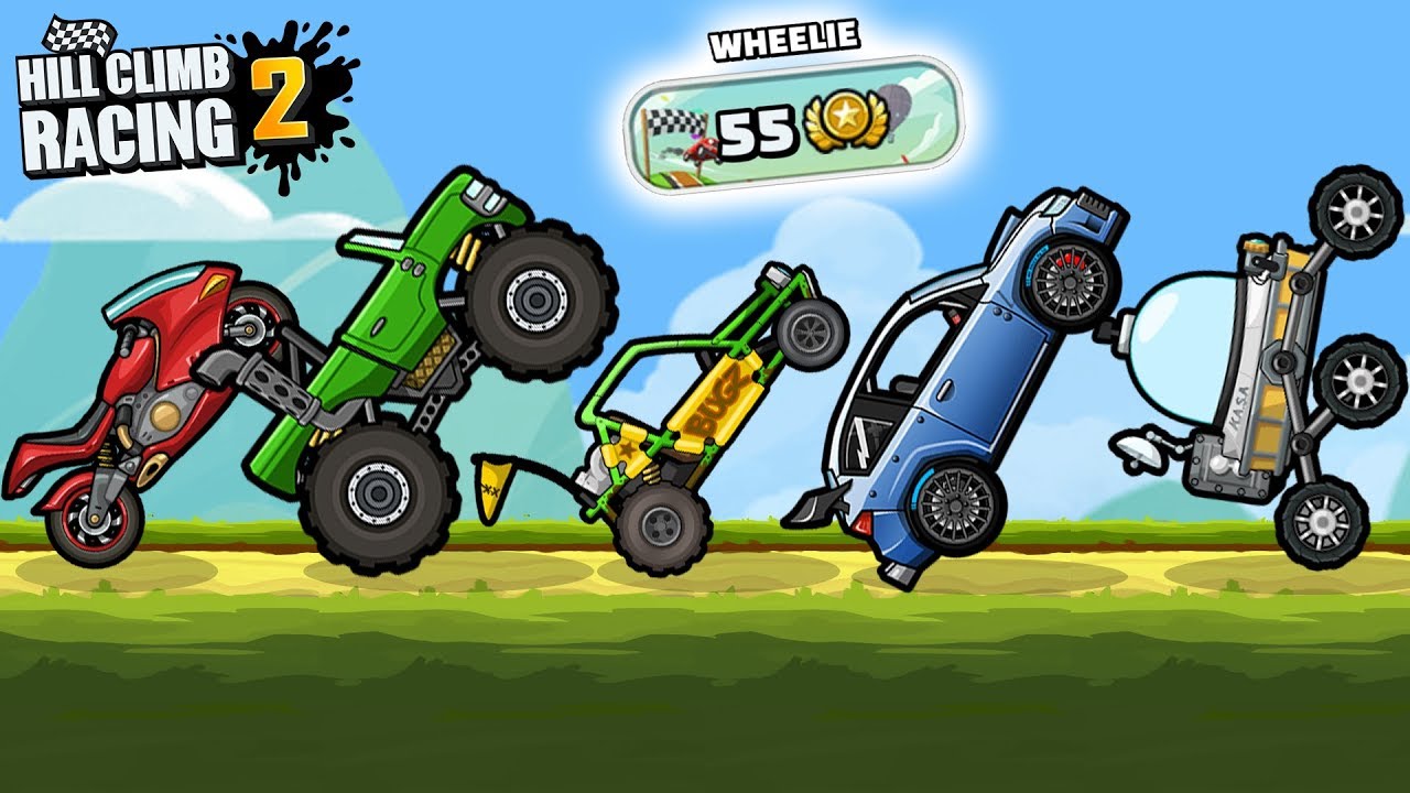 HILL CLIMB RACING 2 - NEW EVENT WHEELIE VIP