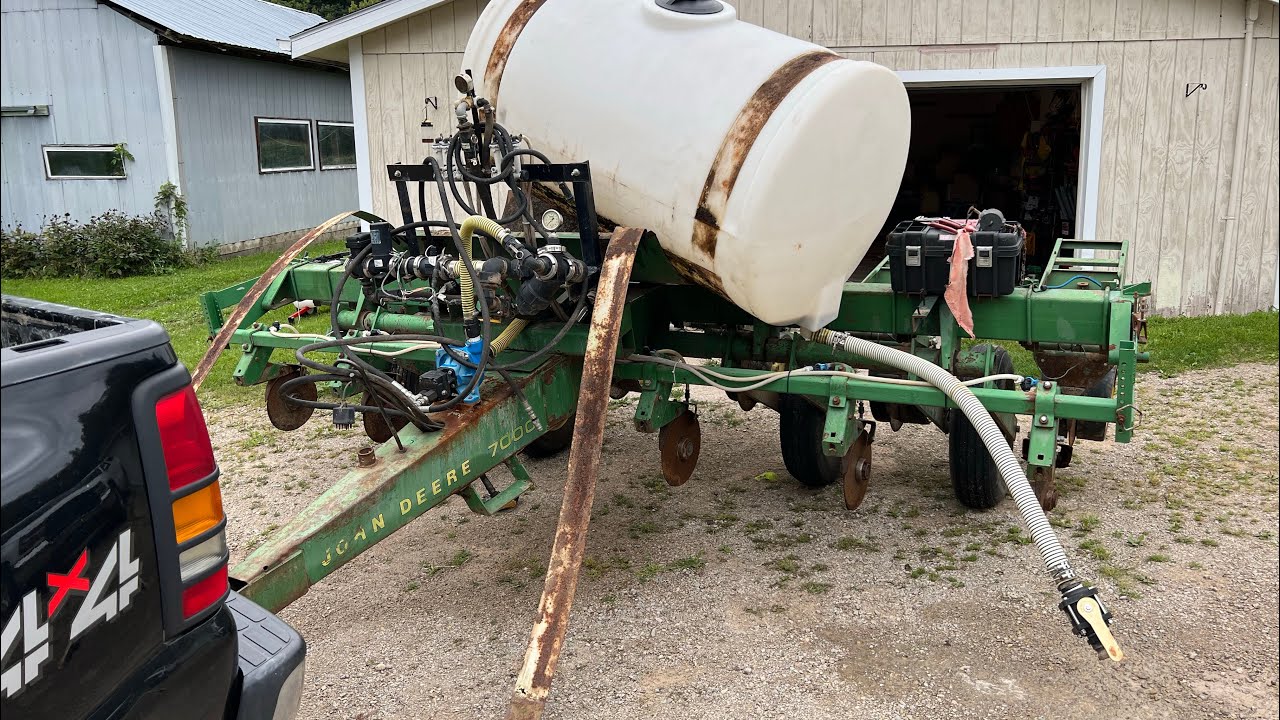 New project! John Deere 7000 Planter Repairs and Liquid Fertilizer Setup