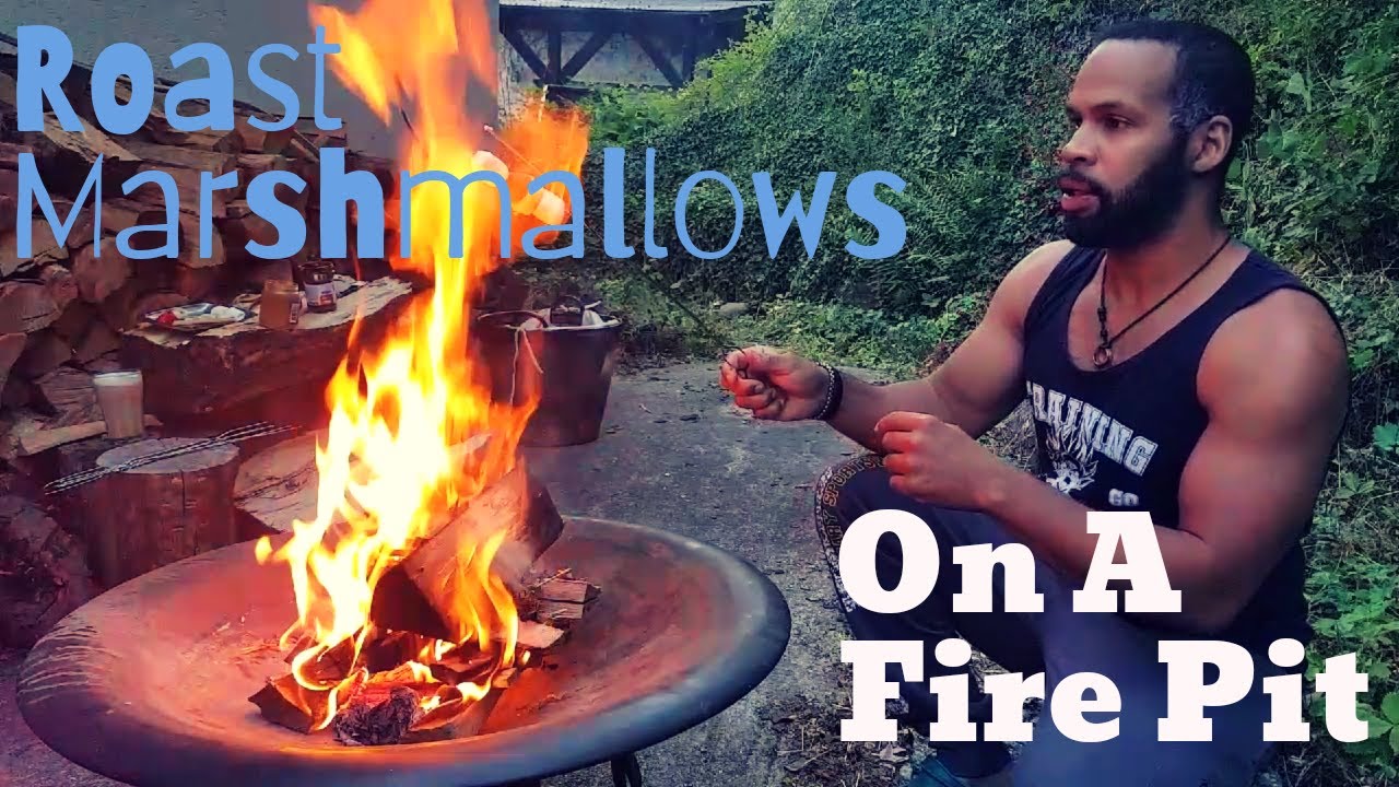 How To Roast Marshmallows On A Fire Pit