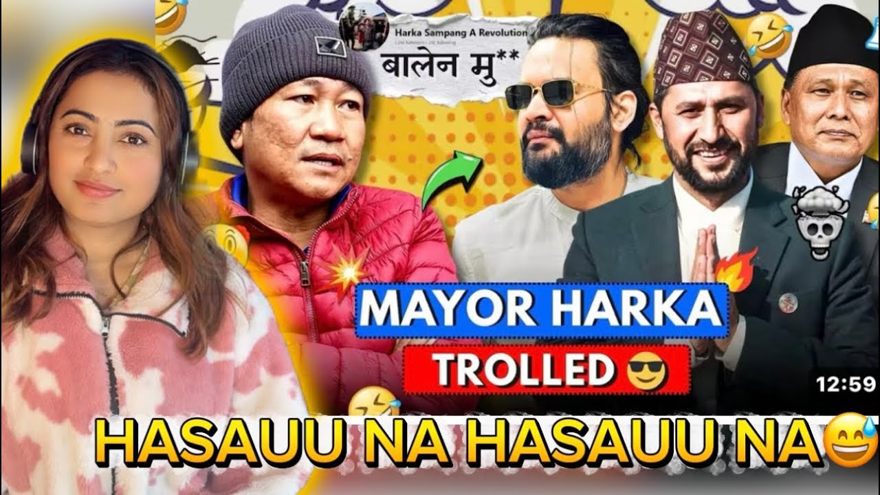 Harka Sampang Being Trolled | RSP Supportersvs Shram Sanskriti Party#harkasampang 