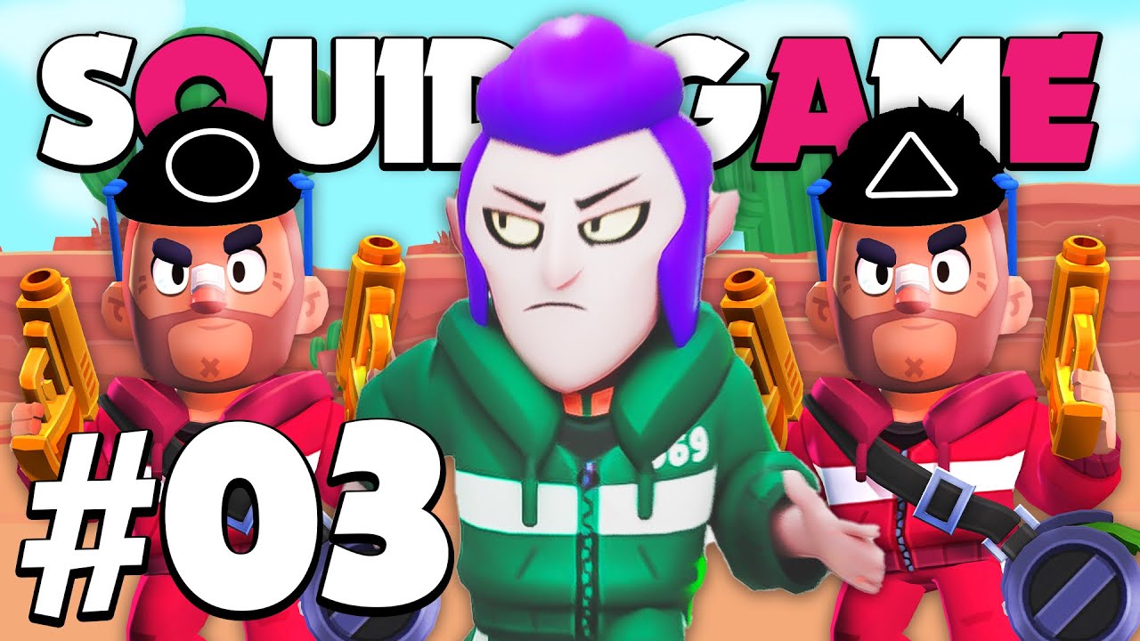 GRACZE BRAWL STARS vs SQUID GAME!