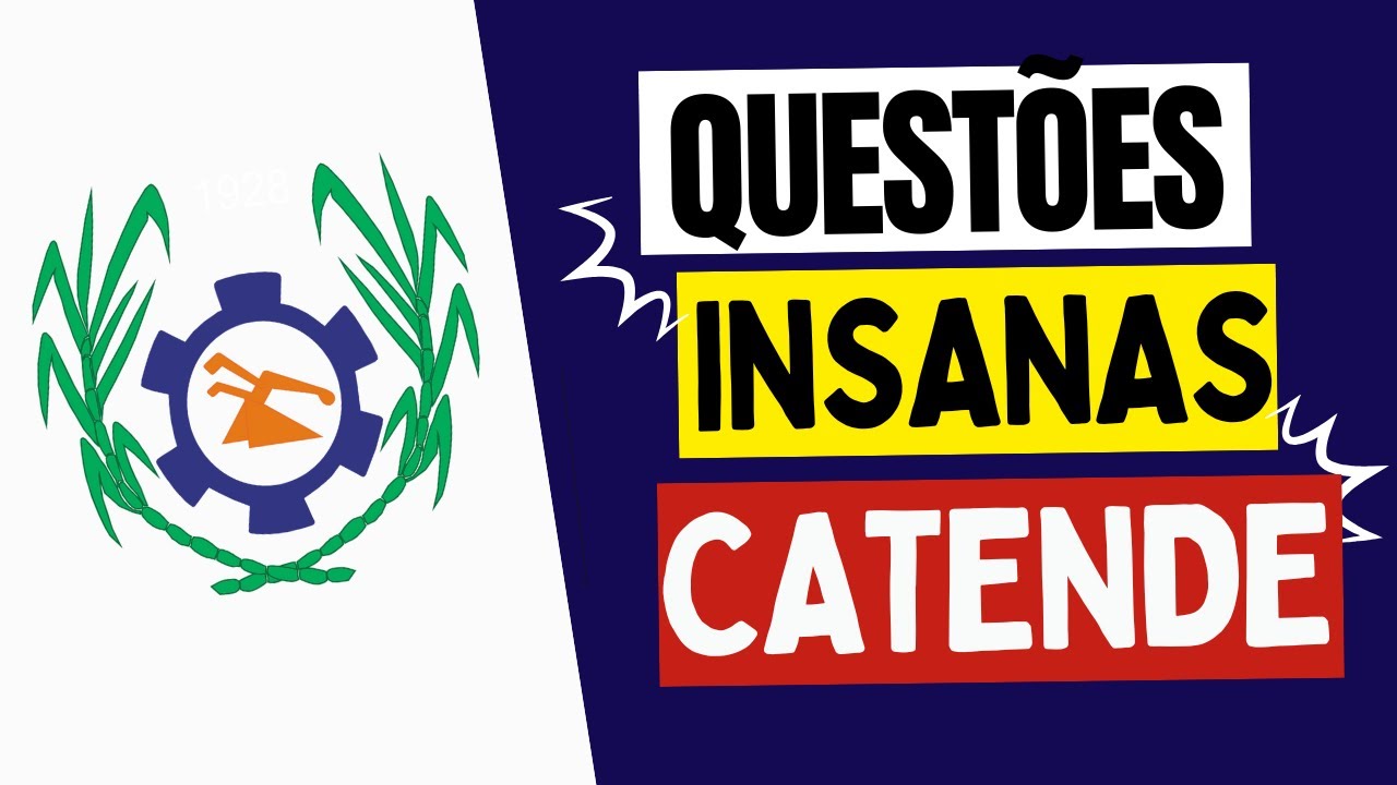 Questões MATADORAS para a GCM de Catende