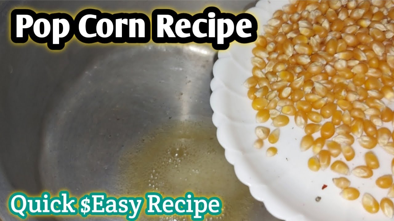 popcorn recipe| quick easy pop corn recipe #popcorn #popcornrecipe #shorts #homemadepopcornrecipe