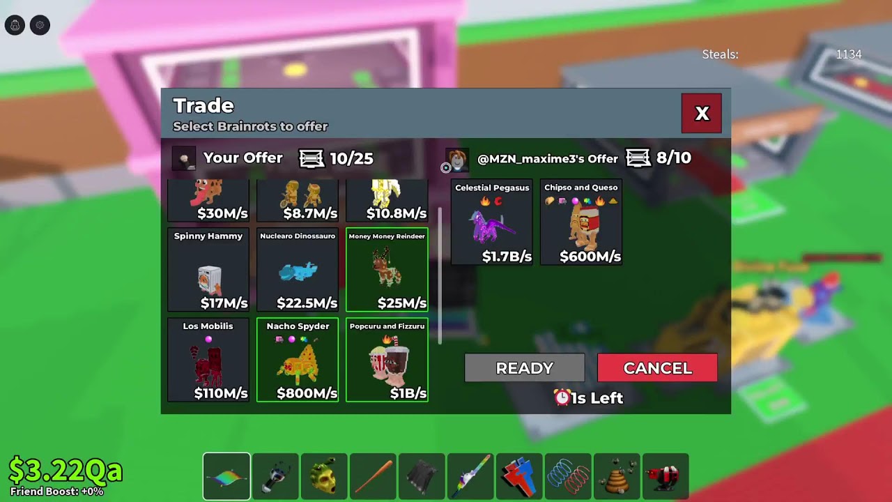 Live TRADE Machine! Cherche 1b ou +