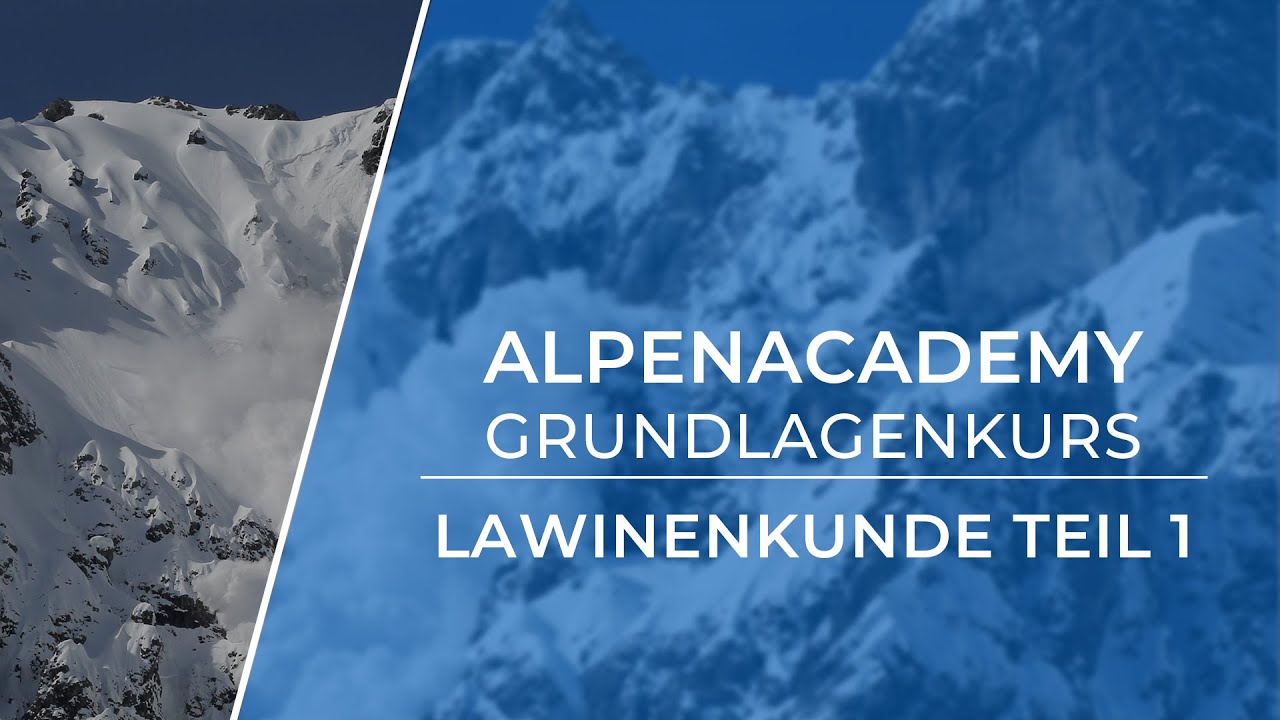 LAWINENKUNDE TEIL 1 - Lawinenwarnstufen & Symbole erklärt | Winter Grundlagenkurs