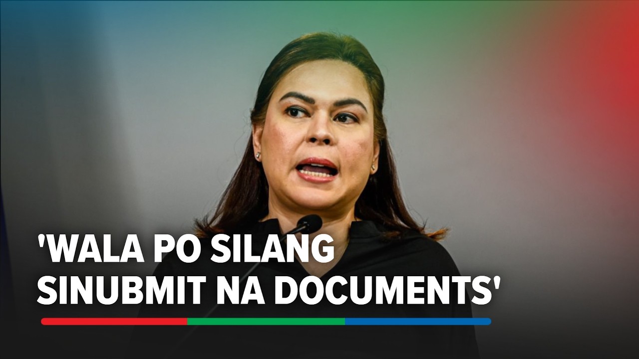 Testigo sinabing walang dokumentong isinumite ang OVP ukol sa P50M na gastos | ABS-CBN News