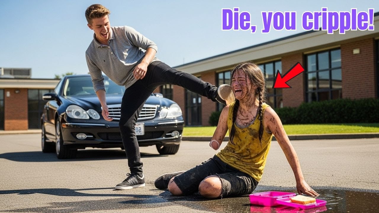 “Rich Teen Bullied a Disabled Girl — He Had No Idea 10 Hell’s Angels Saw Everything”