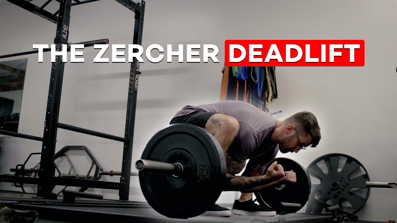 Unconventional Exercise that's GREAT for Grappling? How to: Zercher Deadlift