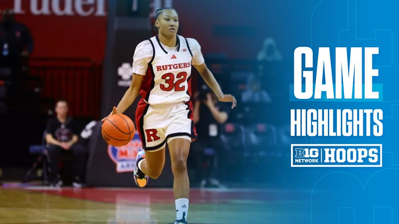 FDU at Rutgers | Highlights | Big Ten Women's Basketball | 12/11/2024