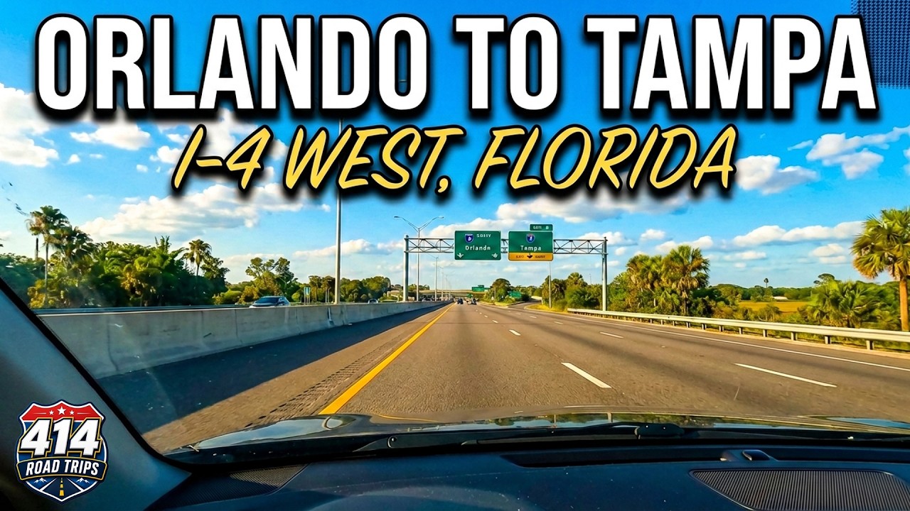 I-4 West - Orlando to Tampa, Florida