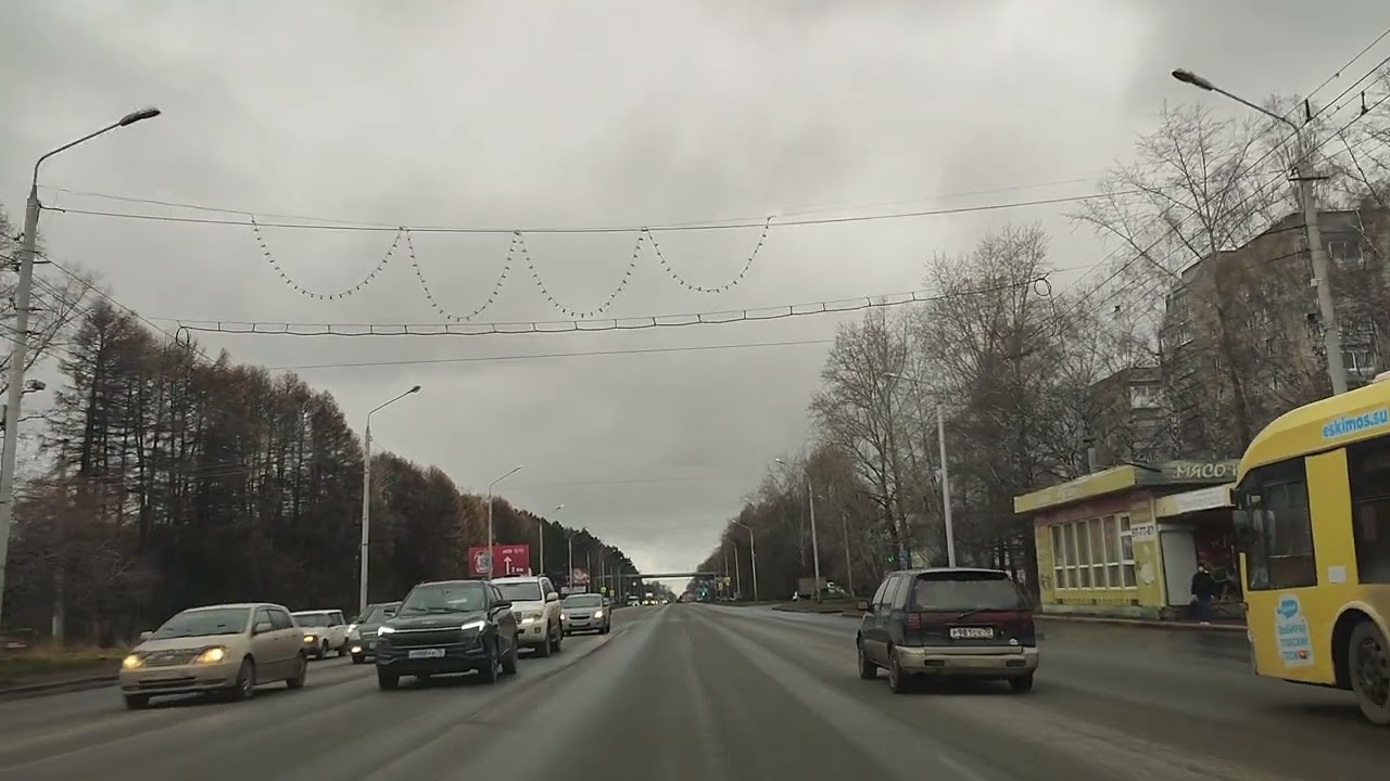 экзаменационный маршрут город Томск. октябрь 2024