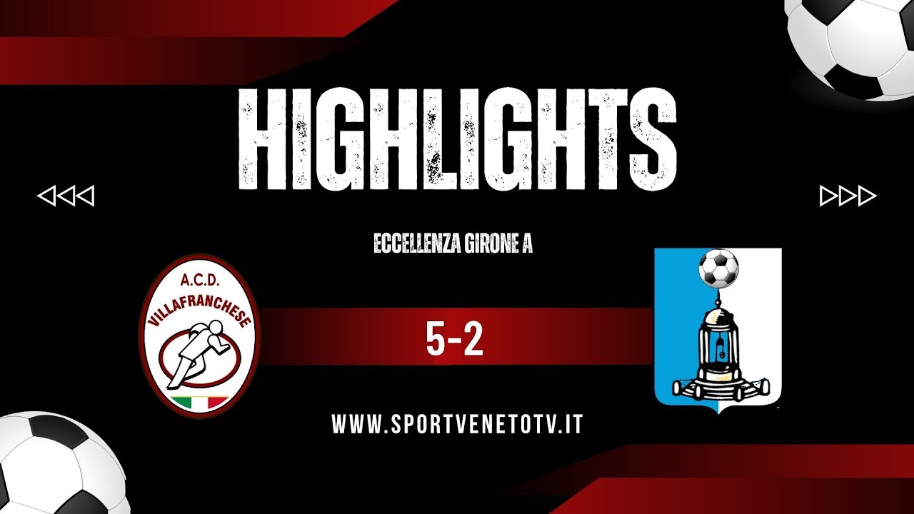 HIGHLIGHTS VILLAFRANCHESE VS POZZONOVO 5-2