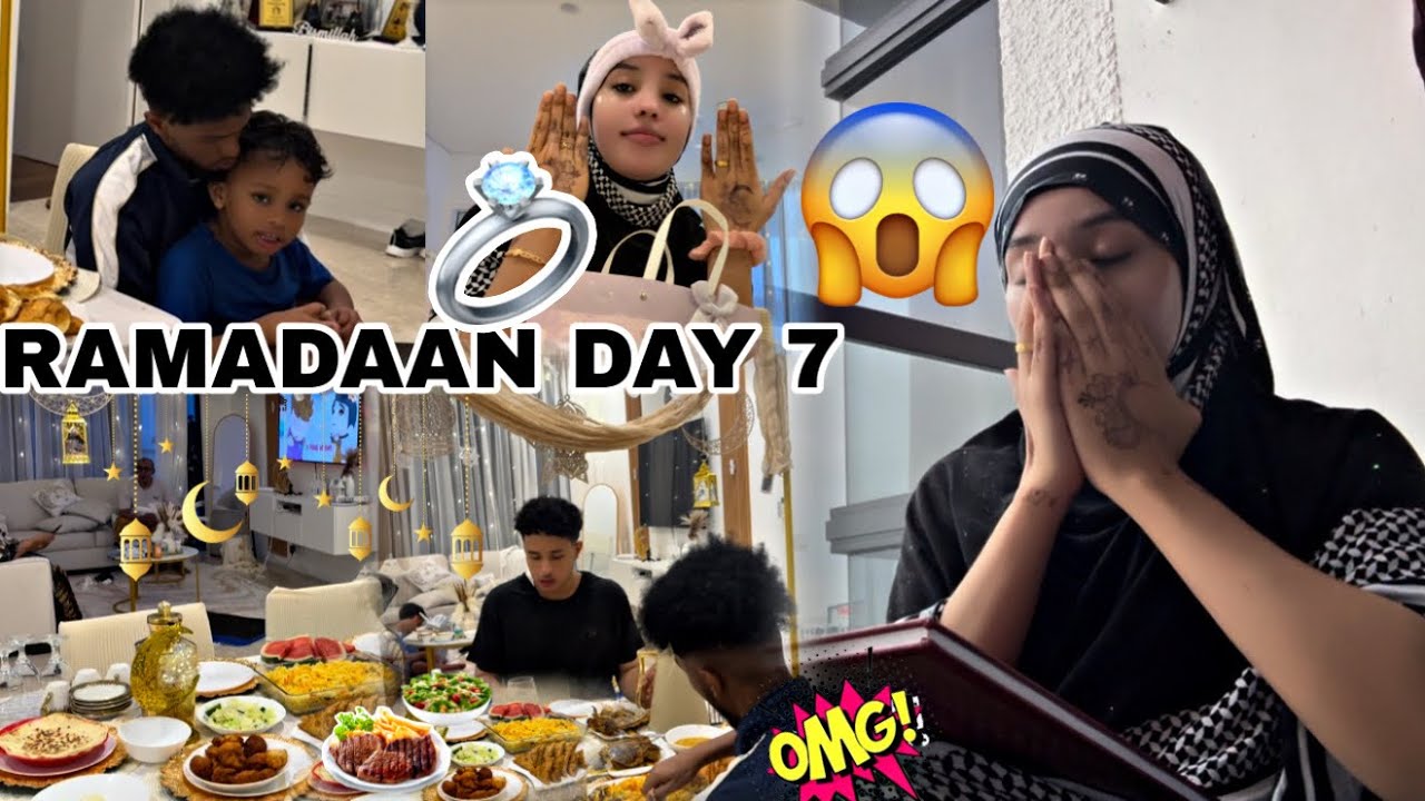 MAALINTA 7AAD RAMADAAN ROUTINE IYO MURUG FARXAD ISKU BADASHAY..?🥹