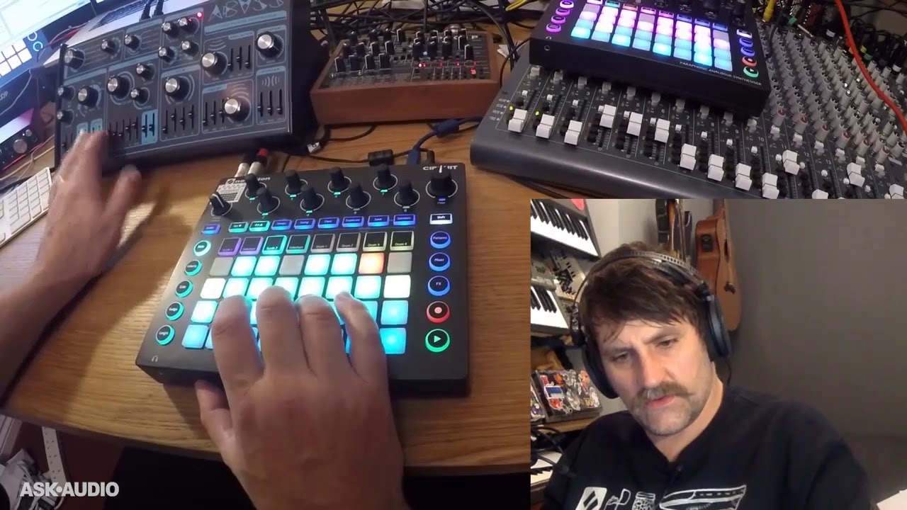 Novation Circuit: Sync External Gear & Building Chords