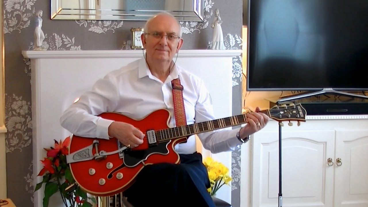 I love you because - Jim Reeves - instrumental cover by Dave Monk