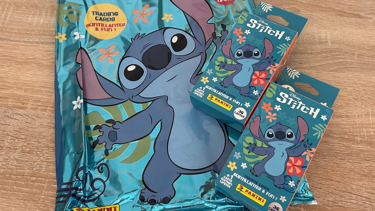 Ouverture de cartes Panini Stitch 💙