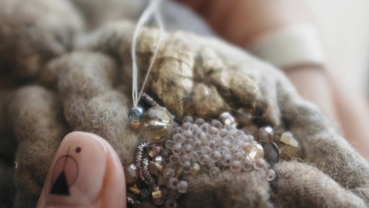 Felting & embroidery by Diana Nagorna.
