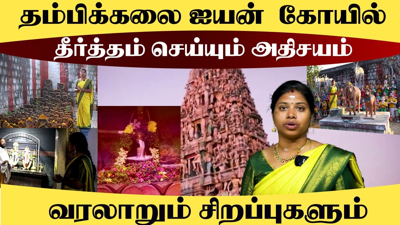 இந்த தம்பிக்கலை ஐயன் கோயில் தீர்த்தத்தை குடித்தால் உடலின் எல்லா நோயும் குணமாகும் | Yogam Aanmeegam