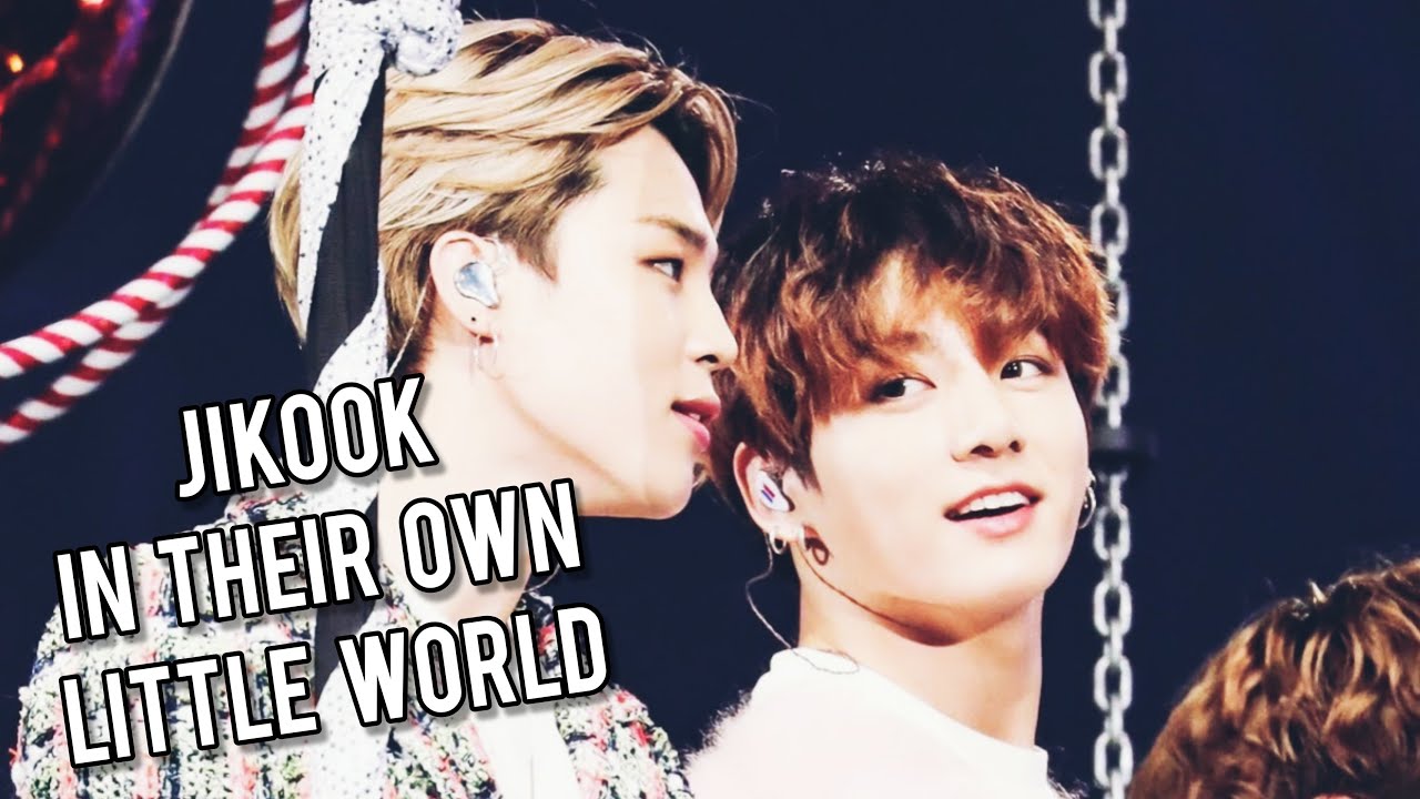 Jikook being so focused on each other they don't notice anything else