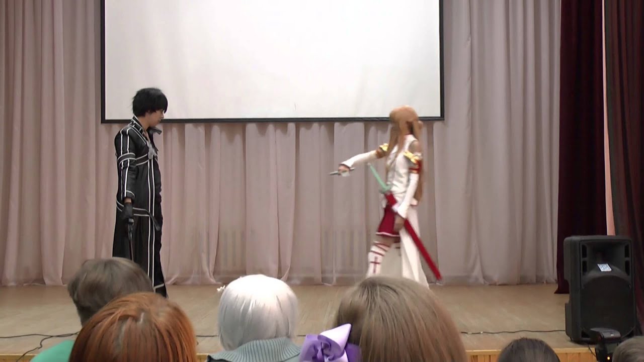 Аниме 38 (2013) 1-07  PsyX и Kris - Кирито и Асуна (Sword Art Online)