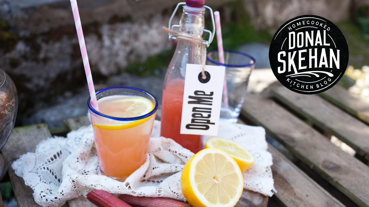 Sofie's Rhubarb & Lemon Cordial