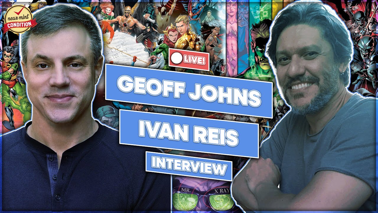 Geoff Johns & Ivan Reis Interview | Ghost Machine | Hyde Street |Superman | Batman | Green Lantern