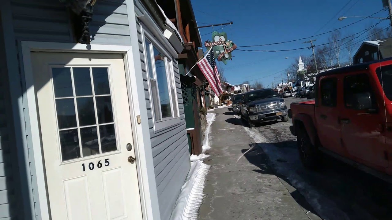 on main street:  schroon lake NY