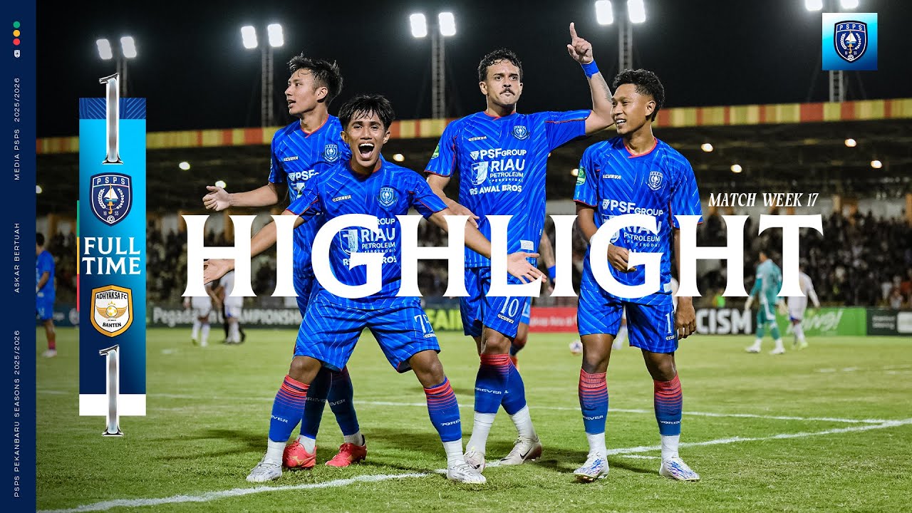 Highlights PSPS Pekanbaru vs Adhyaksa FC | PEGADAIAN CHAMPIONSHIP 2025 / 2026 ( Match 17 )