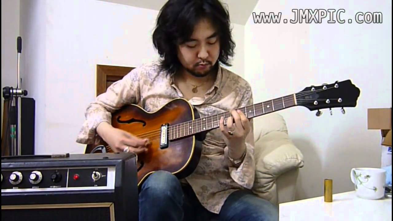 Yahoo! (JP) Auction 出品物: Guild T-50 Archtop Acoustic, すのう氏による演奏