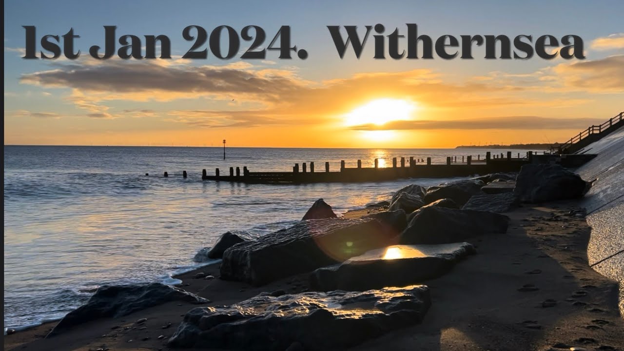 Beach fishing Uk. Holderness coast. Withernsea